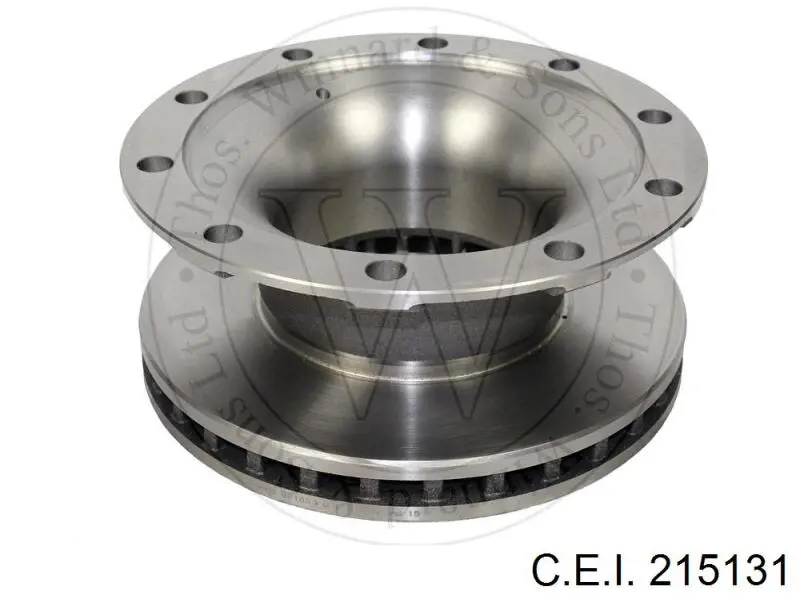 Диск переднього гальма Febi 29153 ціна, від 143.88 USD