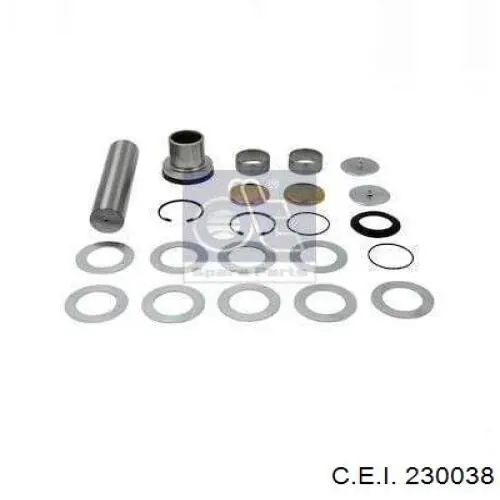 Ремкомплект шкворня поворотного кулака 55133 Auger