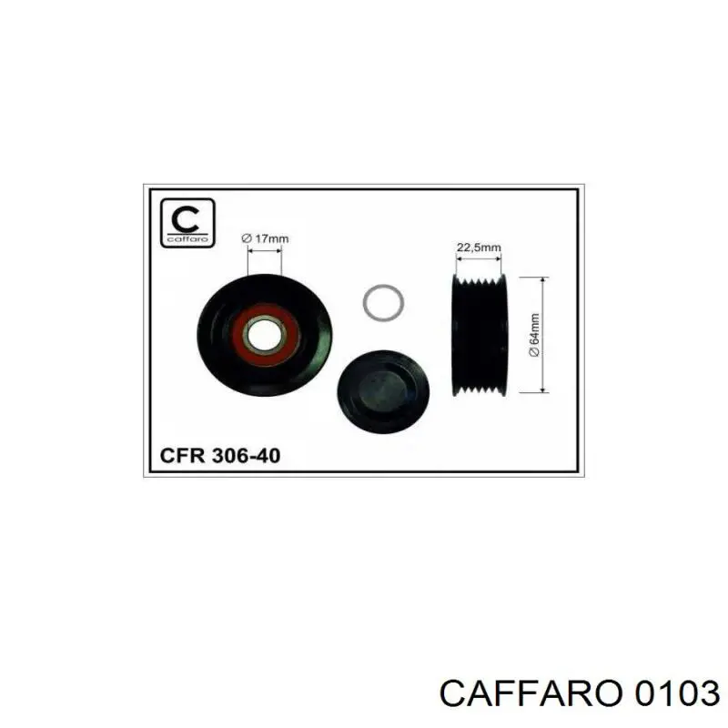 Натяжний ролик Caffaro 0103 ціна, від 9.03 USD