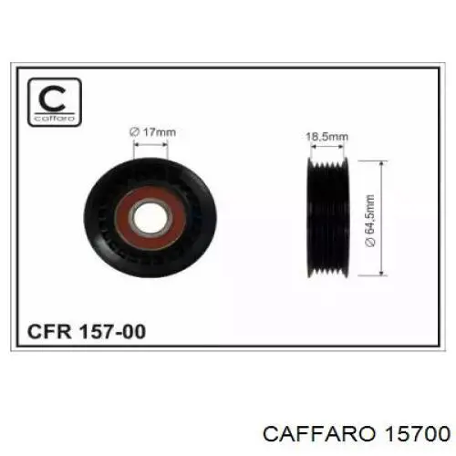Ролик приводного ременя, паразитний Caffaro 15700 ціна, від 9.40 USD