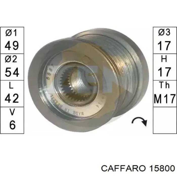 Купити 15800 Caffaro Натяжний ролик