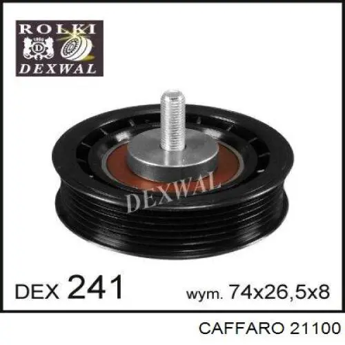 Ролик приводного ременя, паразитний Caffaro 21100 ціна, від 9.84 USD