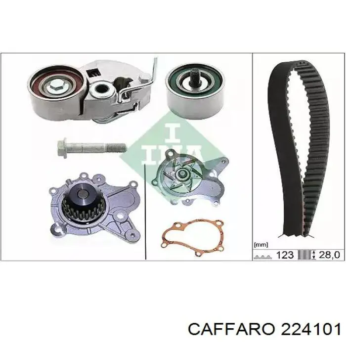  Ролик натягувача ременя ГРМ Hyundai Accent 2