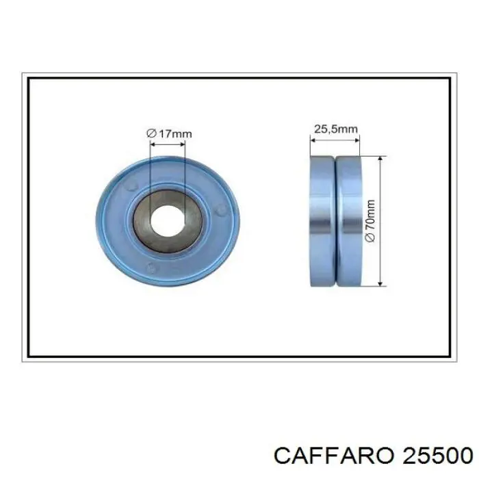 Купити 25500 Caffaro Натяжний ролик