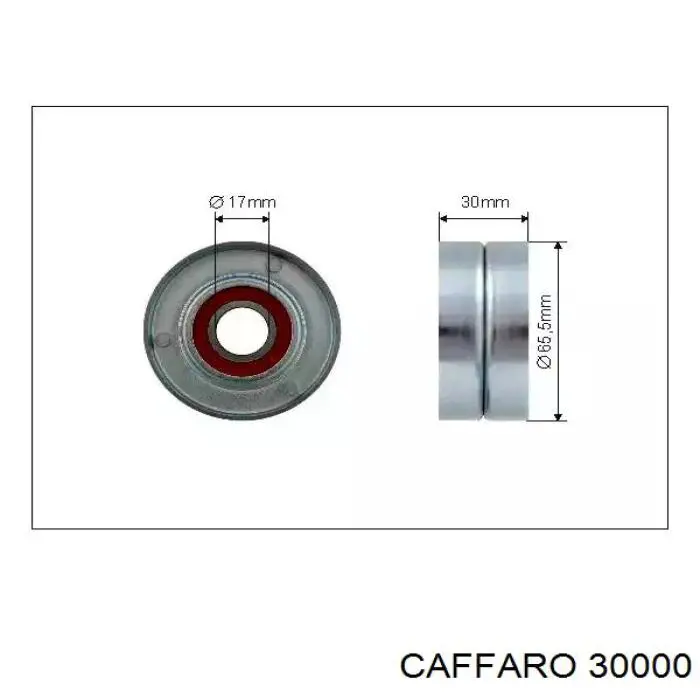 Купити 30000 Caffaro Натяжний ролик