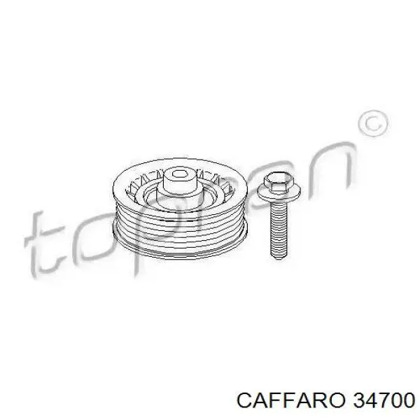Купити 34700 Caffaro Ролик приводного ременя, паразитний