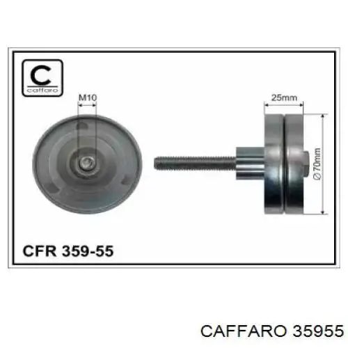 35955 Caffaro ролик приводного ременя, паразитний
