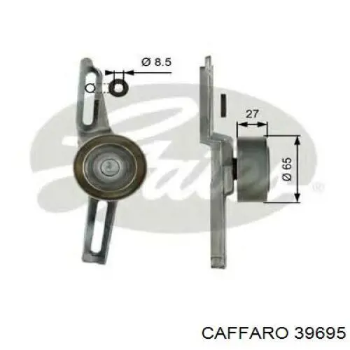 Купити 39695 Caffaro Натяжний ролик