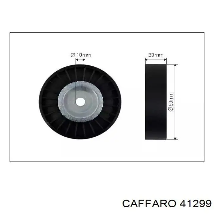Купити 41299 Caffaro Натяжний ролик