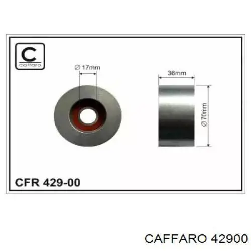 Купити 42900 Caffaro Натяжний ролик