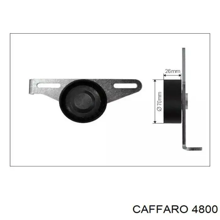 Купити 4800 Caffaro Натягувач приводного ременя