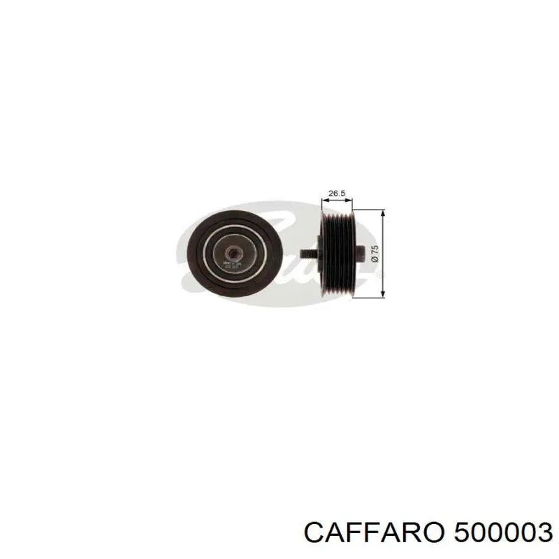 500003 Caffaro ролик приводного ременя, паразитний