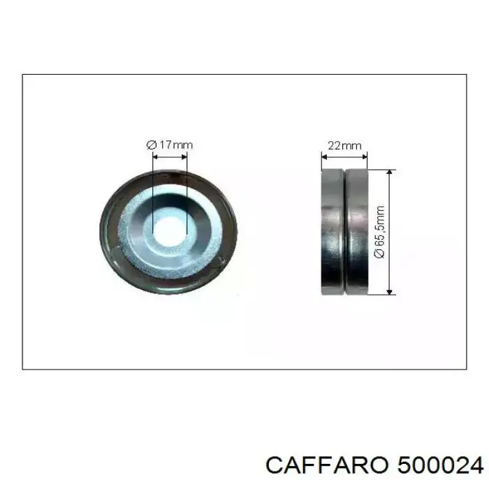 CFR 500024 Caffaro Ролик натягувача приводного ременя