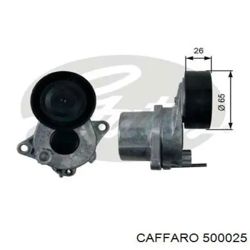 Натяжний ролик MPQ1270 Magneti Marelli