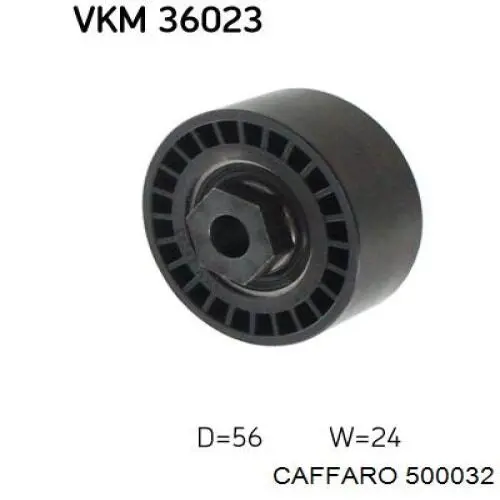 Натяжний ролик Caffaro 500032 ціна, від 12.12 USD