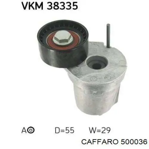 Купити 500036 Caffaro Натяжний ролик
