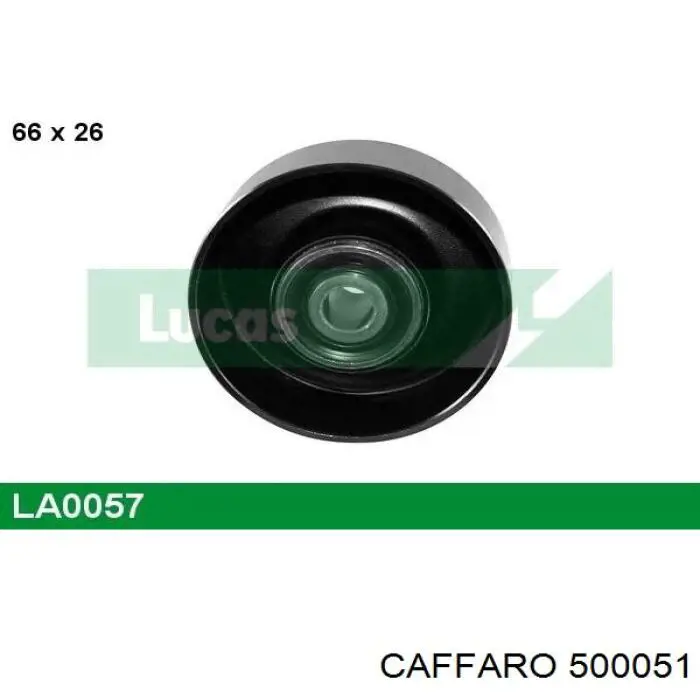Ролик приводного ременя, паразитний Caffaro 500051 ціна, від 12.91 USD