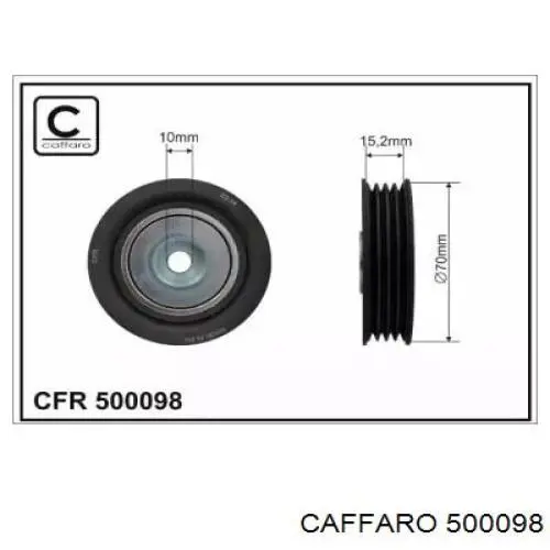 Купити 500098 Caffaro Натяжний ролик