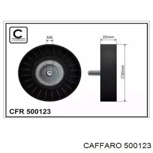 Ролик приводного ременя, паразитний 500123 Caffaro