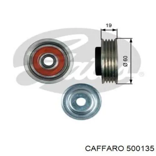 Натяжний ролик Caffaro 500135 ціна, від 20.23 USD