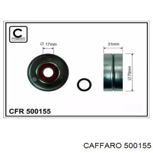 Натяжний ролик Caffaro 500155 ціна, від 10.19 USD