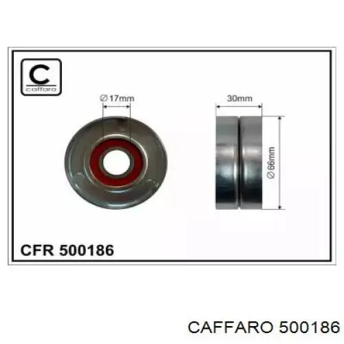 500186 Caffaro Ролик натяжителя ременя агрегатів