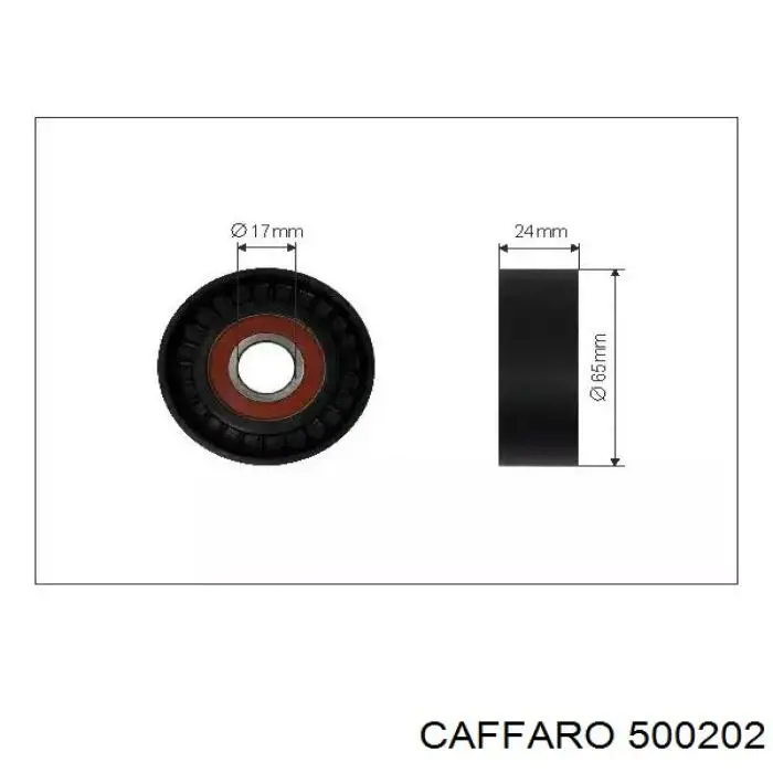 Купити 500202 Caffaro Натяжний ролик