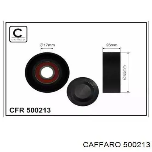 Купити 500213 Caffaro Натягувач приводного ременя