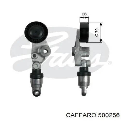 Натяжний ролик 500256 Caffaro