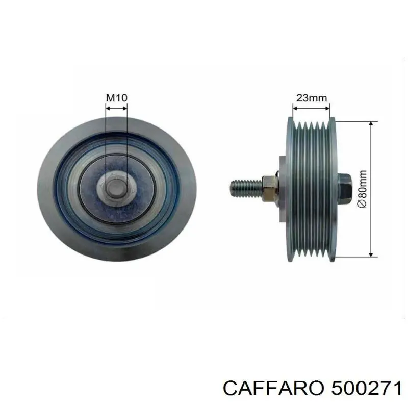 Натяжний ролик Caffaro 500271 ціна, від 9.59 USD