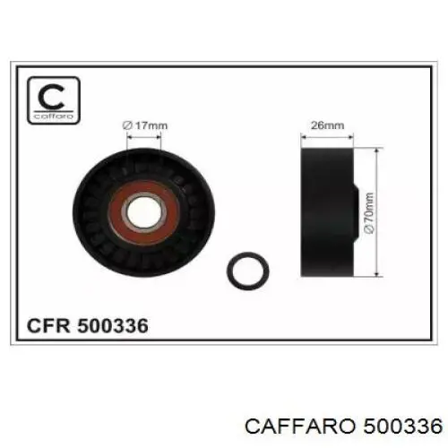 Купити 531089110 Polcar Натяжний ролик