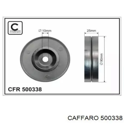 500338 Caffaro Ролик натяжителя ременя агрегатів