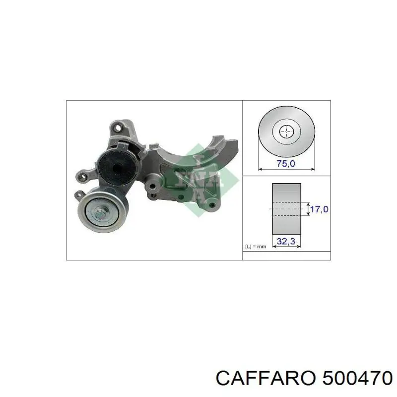 Купити MIP1020 Masuma Натяжний ролик