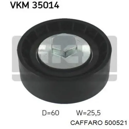 Купити 500521 Caffaro Натяжний ролик