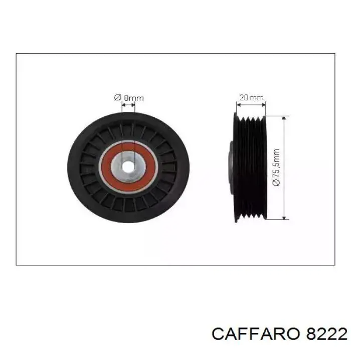 Купити 8222 Caffaro Натяжний ролик