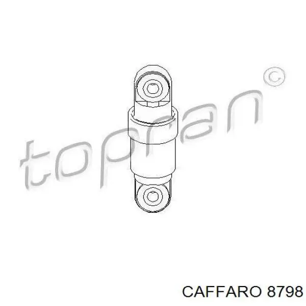 Натяжний ролик Caffaro 8798 ціна, від 10.90 USD