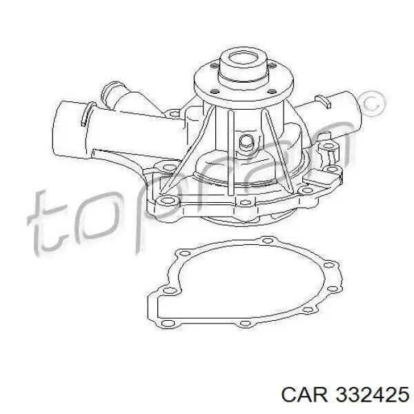 332425 CAR Насос охолодження