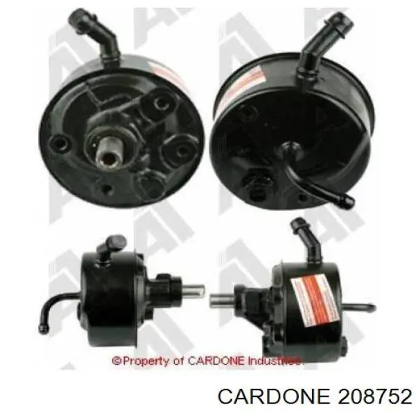 208752 Cardone насос гідропідсилювача керма (гпк)