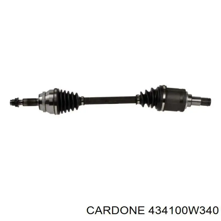 434100W340 Cardone Привід передній правий