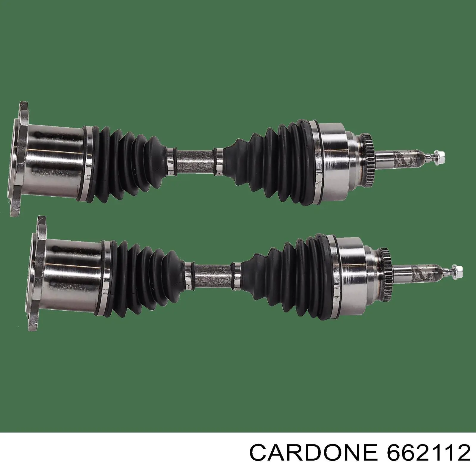 662112 Cardone Приводи передніх коліс (вали карданні піввісь переднього моста)