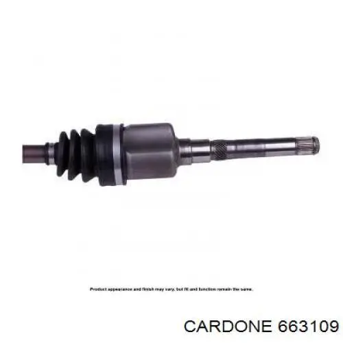 Ліва піввісь 663109 Cardone