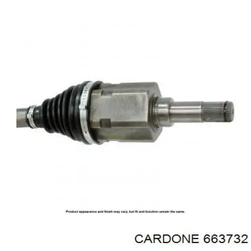 663732 Cardone Привід лівий