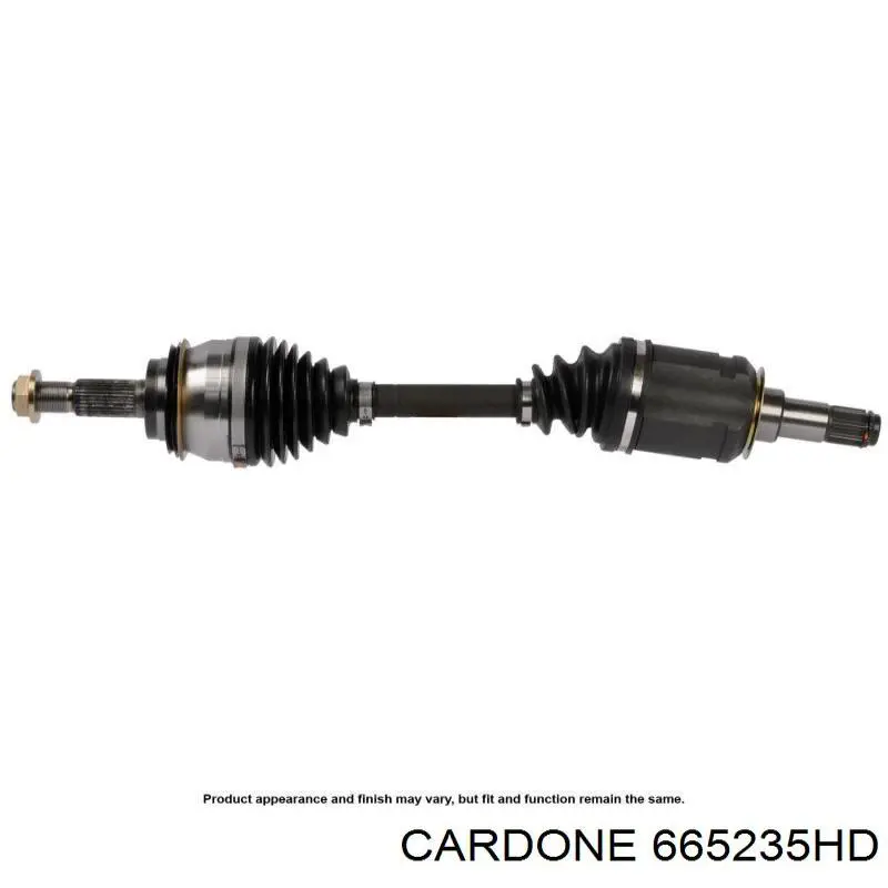 Піввісь передня, права Cardone 665235HD ціна, від 106.84 USD