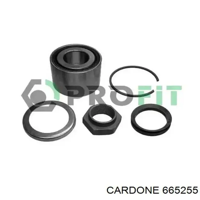 665255 Cardone Привід лівий