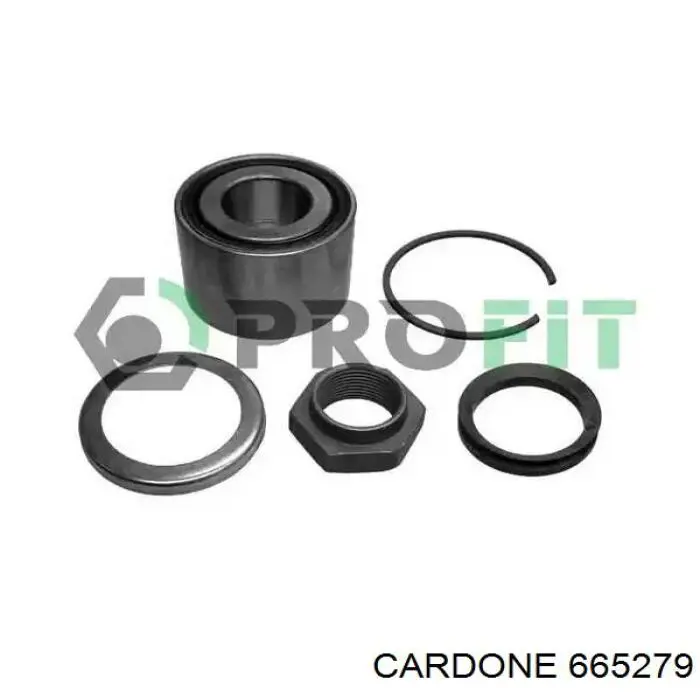 665279 Cardone Привід лівий