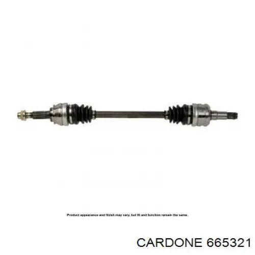 4234022181 Toyota Піввісь задня, ліва