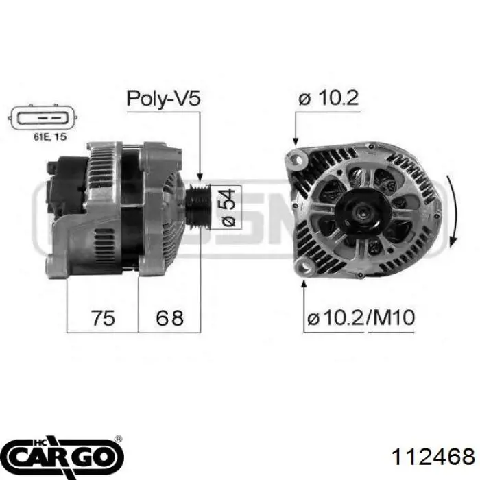 Купити 112468 Cargo Генератор
