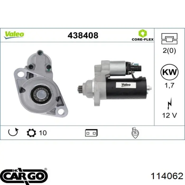 Стартер S0140PR As-pl