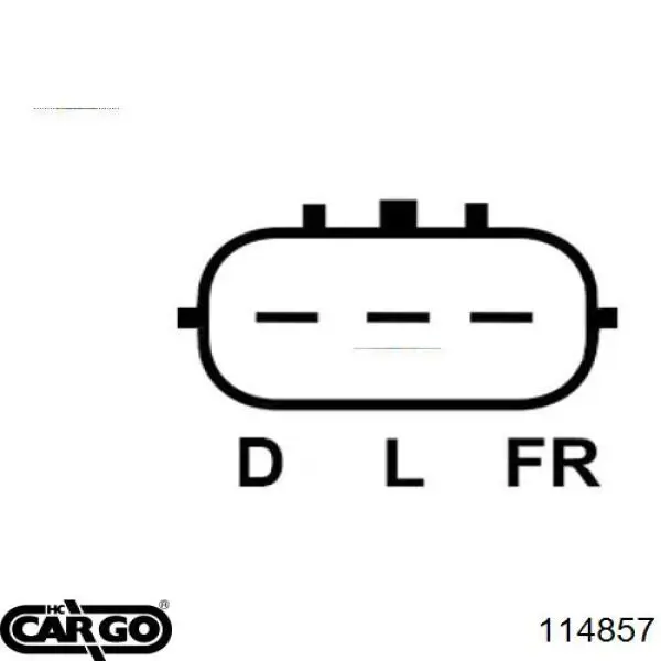 Генератор Cargo 114857 ціна, від 102.14 USD