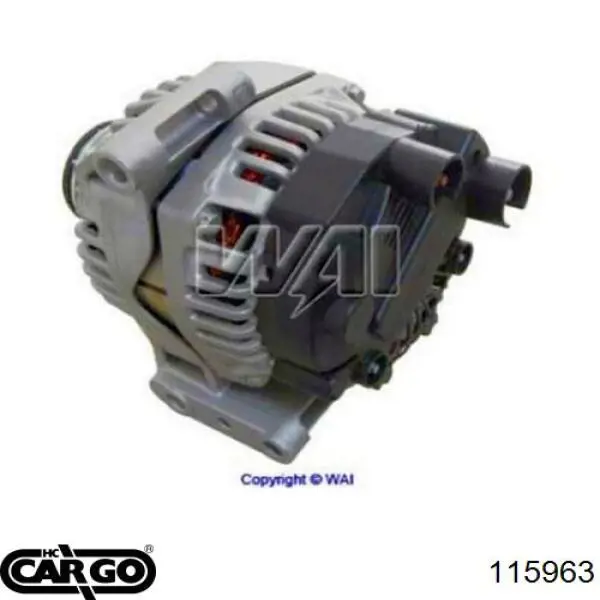 Генератор Cargo 115963 ціна, від 148.06 USD